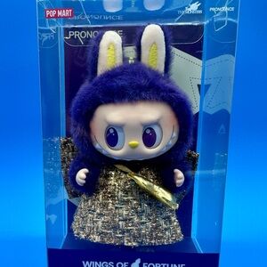 Pop Mart Pronounce Wings of Fortune Action Figure - Purple and Gold